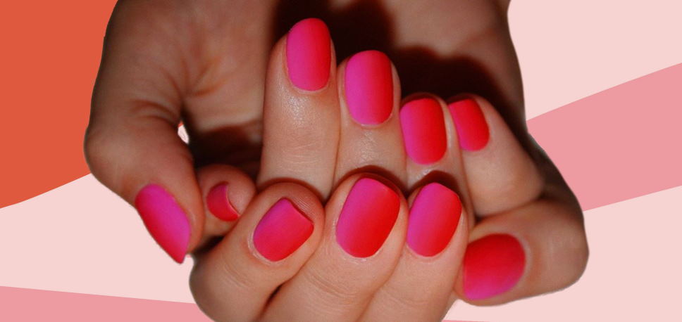 gradient effect nails